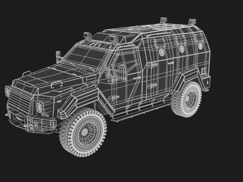 GURKHA MPV 3D Model