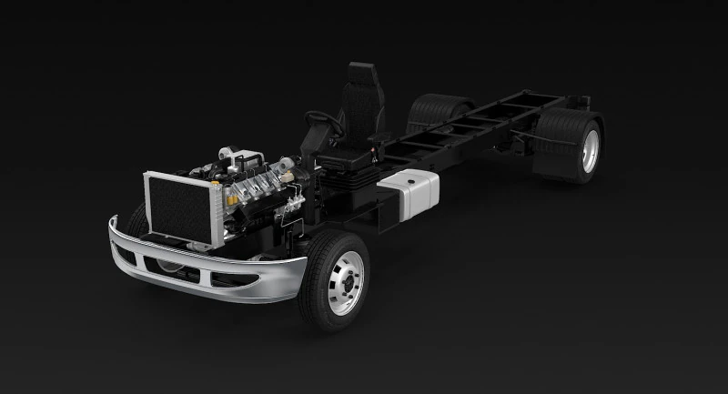 Carrello per semirimorchi Modello 3D .c4d .max .obj .3ds .fbx .stl .blend