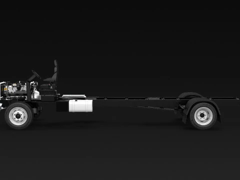 Carrello per semirimorchi Modello 3D