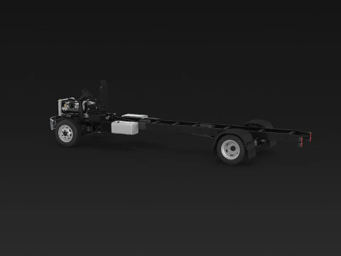 Carrello per semirimorchi Modello 3D