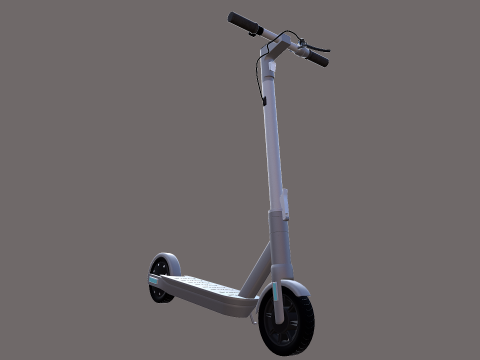 Elektrische scooter 3D Model
