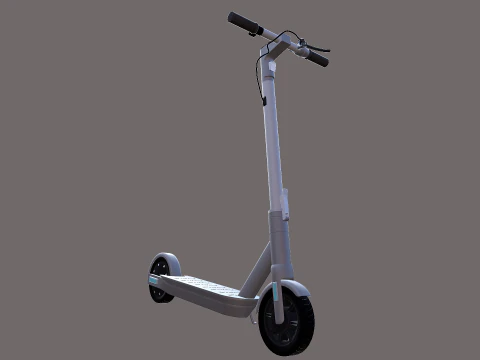 Electric Kick Scooter 3D Model
