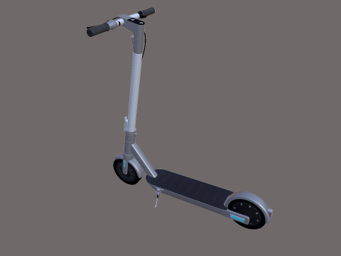 Elektrische scooter 3D Model