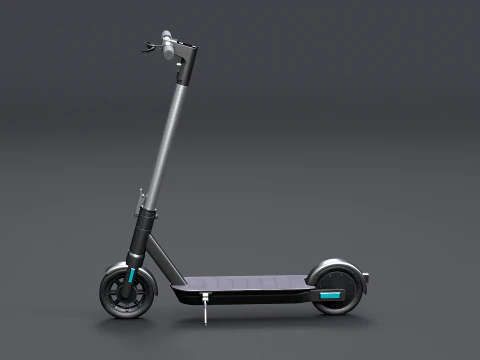 Electric Kick Scooter 3D Model