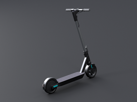 Elektrische scooter 3D Model