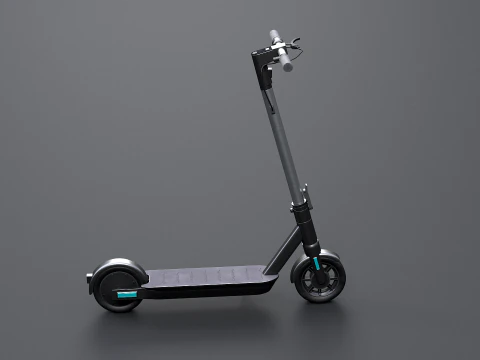 Electric Kick Scooter 3D Model
