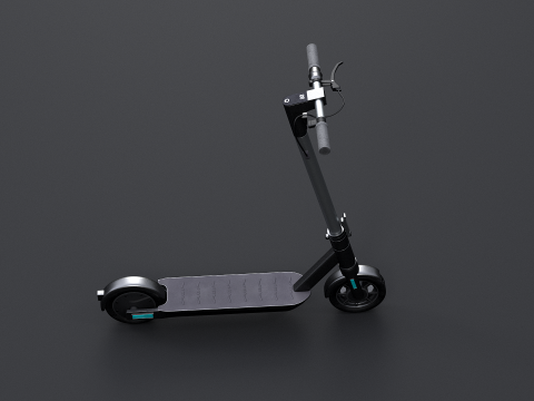 Elektrische scooter 3D Model