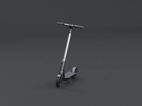 Electric Kick Scooter 3D Model