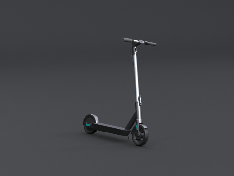 Elektrische scooter 3D Model