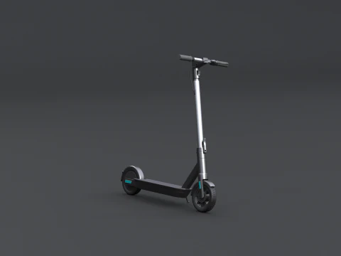 Electric Kick Scooter 3D Model