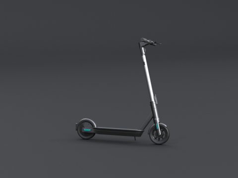 Elektrische scooter 3D Model