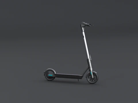 Electric Kick Scooter 3D Model