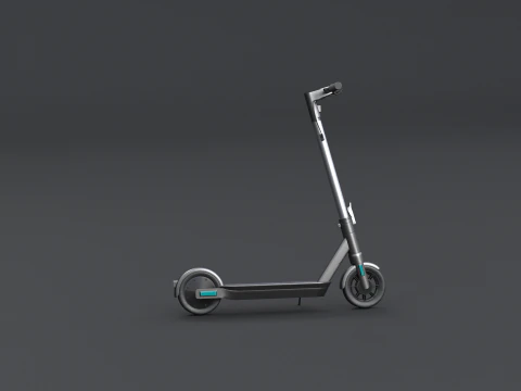 Electric Kick Scooter 3D Model