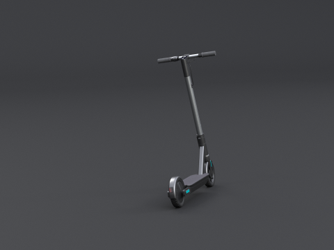 Elektrische scooter 3D Model