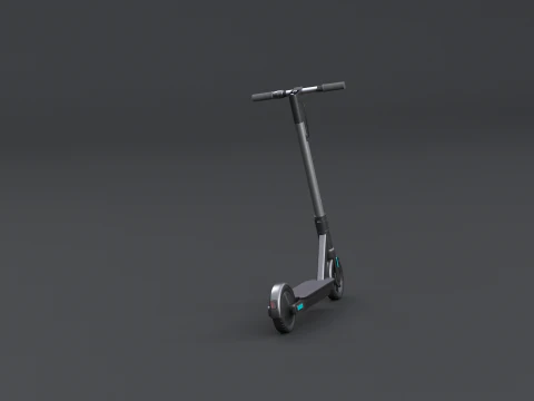 Electric Kick Scooter 3D Model