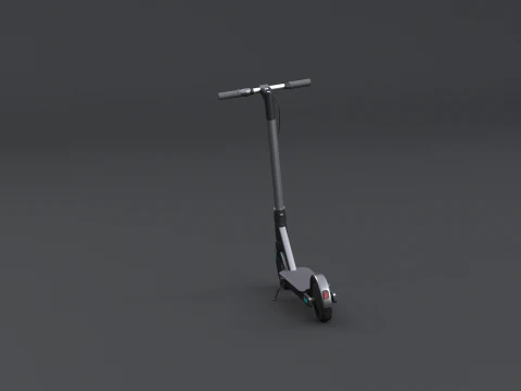 Electric Kick Scooter 3D Model