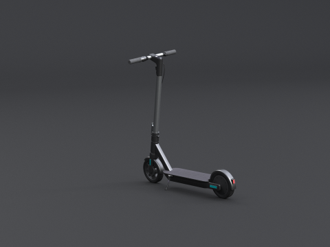 Elektrische scooter 3D Model
