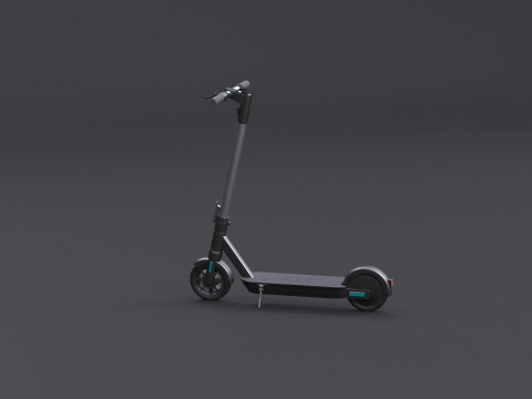 Elektrische scooter 3D Model