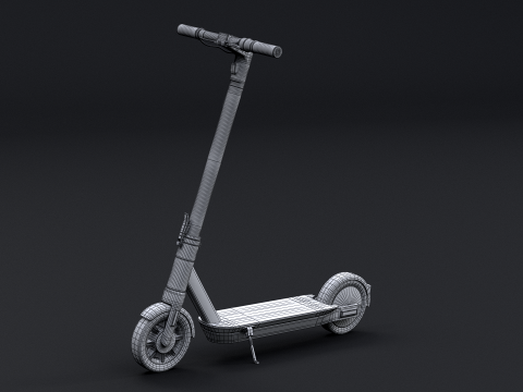 Elektrische scooter 3D Model