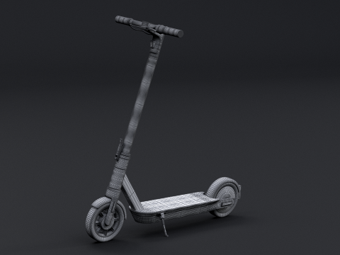 Elektrische scooter 3D Model