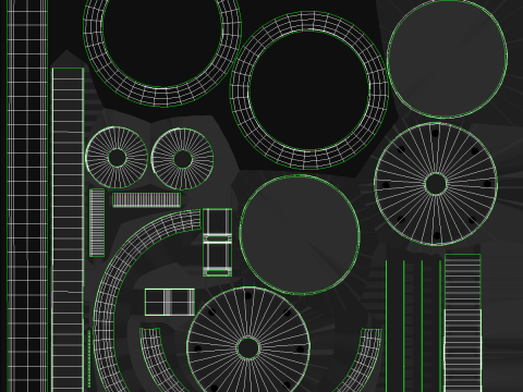 Elektrische scooter 3D Model