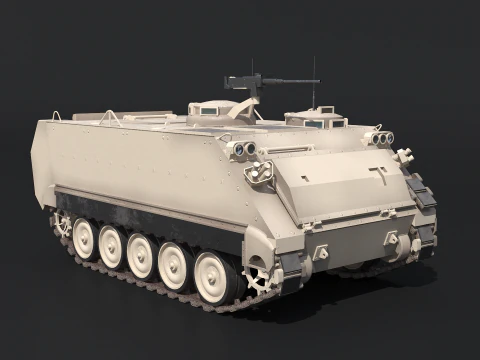 Kamuflase Pasir M113A3 Model 3D