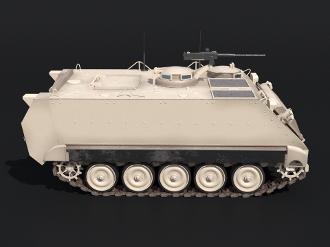 M113A3 Sandtarn 3D Modell