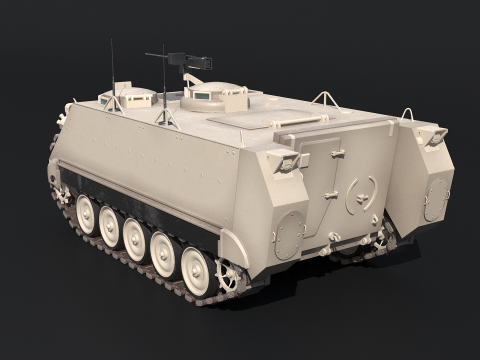 M113A3 Sandtarn 3D Modell