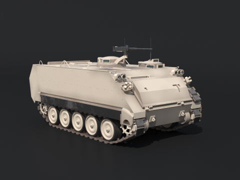 M113A3 Sandtarn 3D Modell