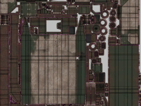 Abbigliamento da battaglia per obice da paladino M109A7 Modello 3D