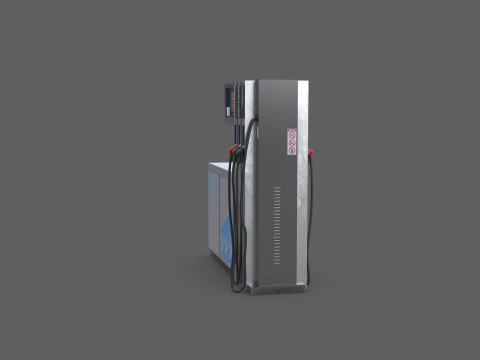 Pompa di benzina Modello 3D