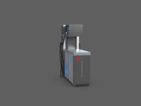 Pompa di benzina Modello 3D