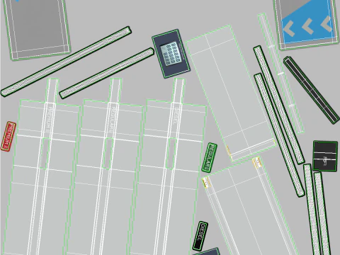 Pompa di benzina Modello 3D