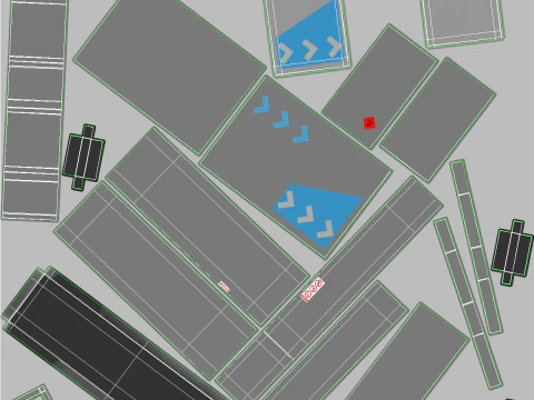 Pompa di benzina Modello 3D