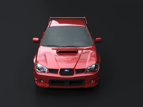 Subaru Impreza WRX Occhio di Falco 06-07 Modello 3D