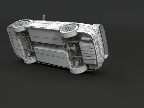 Subaru Impreza WRX Occhio di Falco 06-07 Modello 3D