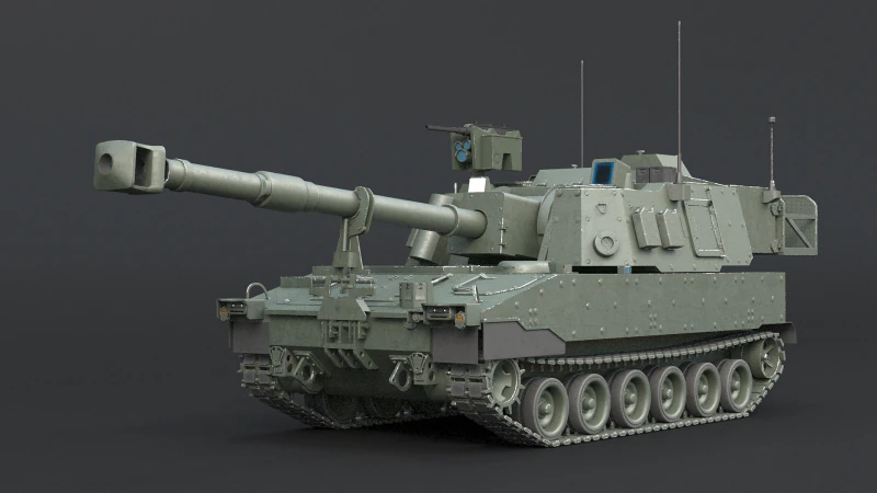 M109A7 Obice Paladino GR Modello 3D .c4d .max .obj .3ds .fbx .stl .blend