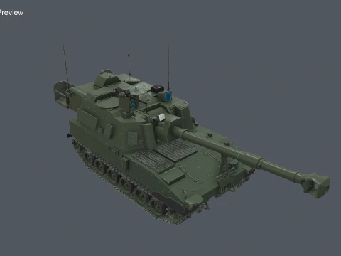 M109A7 Obice Paladino GR Modello 3D