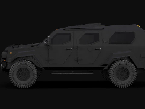 Gurkha LAPV Modello 3D