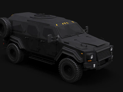 Gurkha LAPV Modello 3D