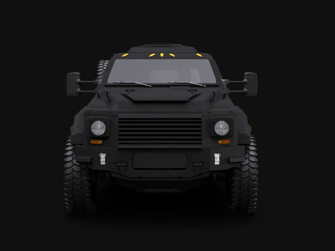 Gurkha LAPV Modello 3D