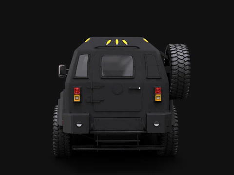 Gurkha LAPV Modello 3D