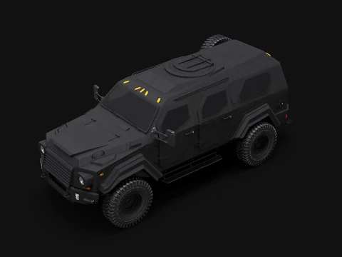 Gurkha LAPV Modello 3D