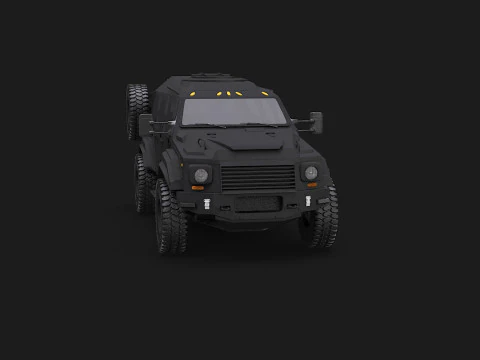 Gurkha LAPV Modello 3D