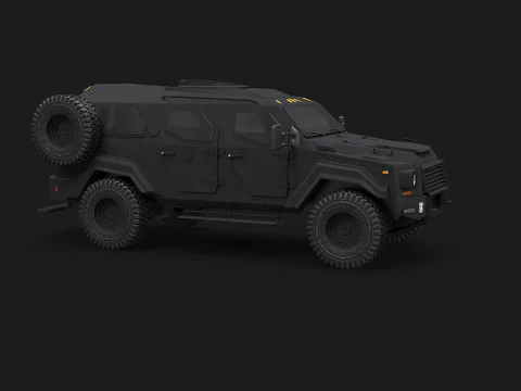 Gurkha LAPV Modello 3D