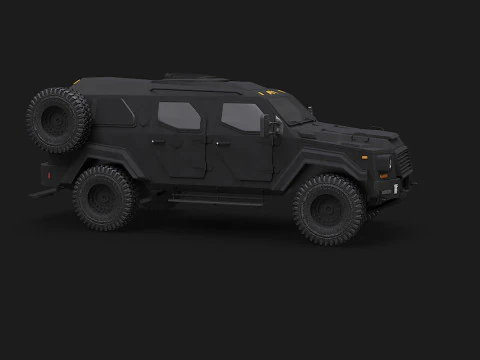 Gurkha LAPV Modello 3D