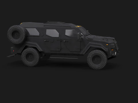 Gurkha LAPV Modello 3D