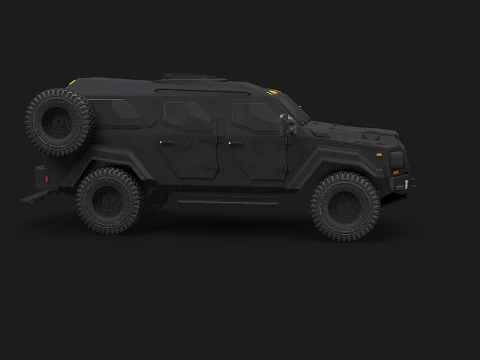 Gurkha LAPV Modello 3D