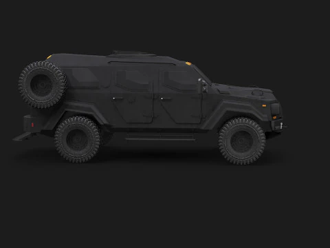 Gurkha LAPV Modello 3D