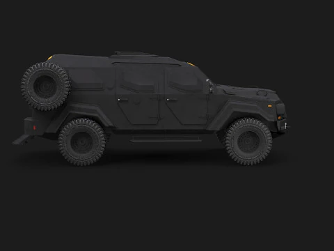 Gurkha LAPV Modello 3D